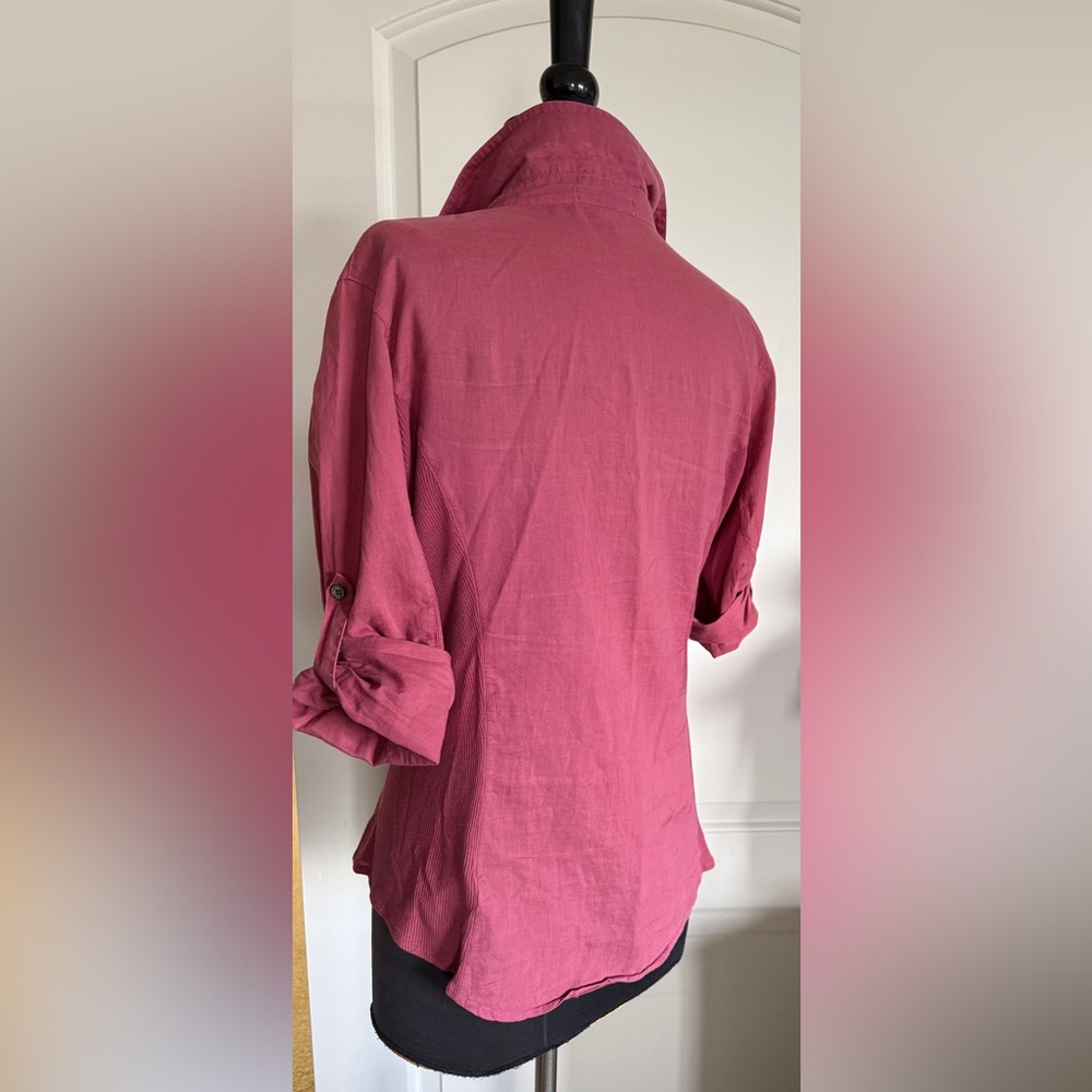 James Perse Standard Utility Button Down Shirt Ro… - image 3